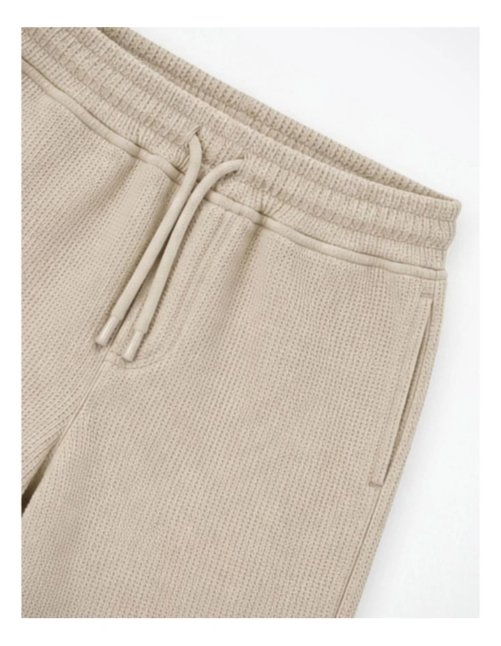 The Tech Flynn Waffle Short - Bone (3-7 yrs) image 2