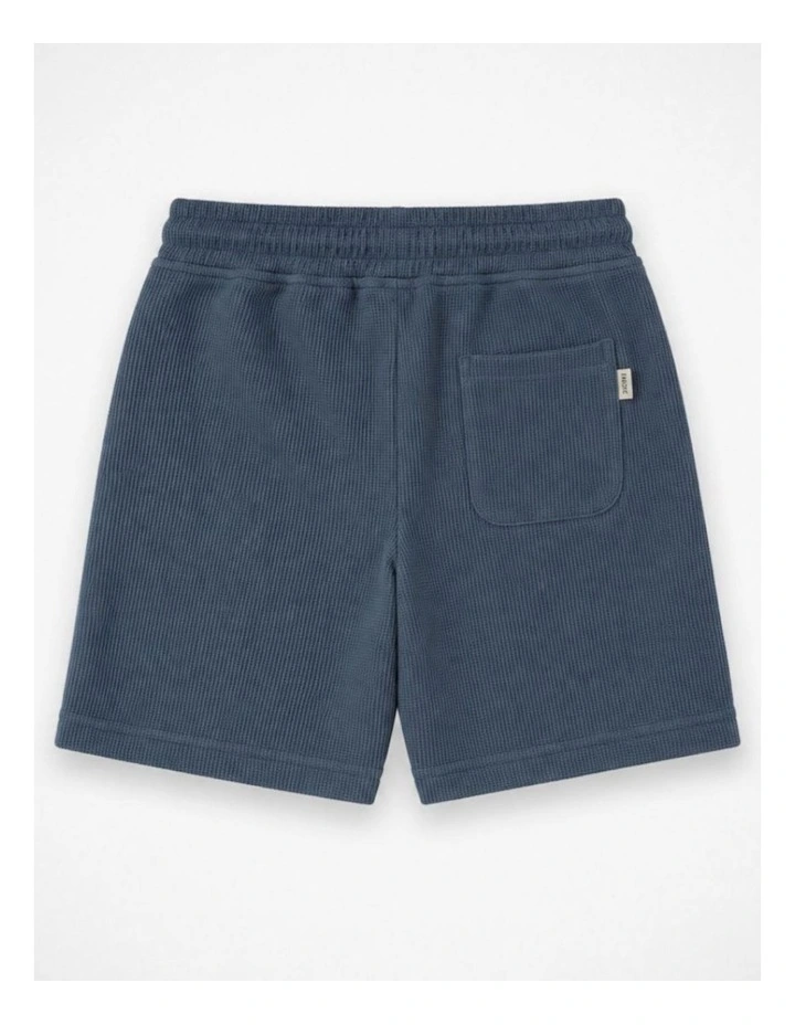 The Tech Flynn Waffle Short - Cornflower (3-7 yrs) image 3