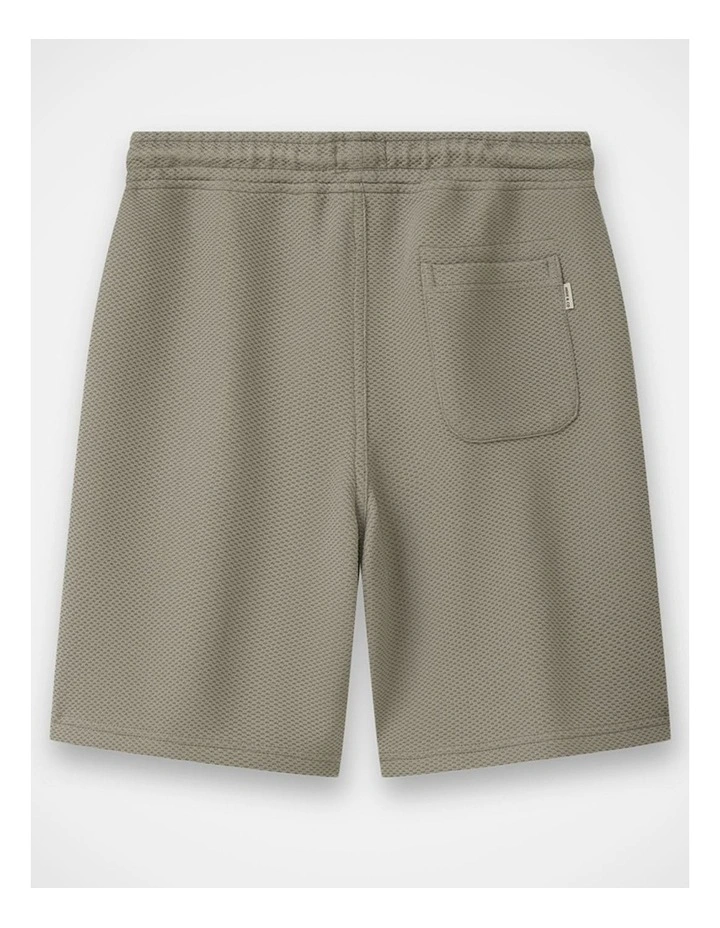 The Stansfeld Waffle Short - Gravel (3-7 yrs) image 3