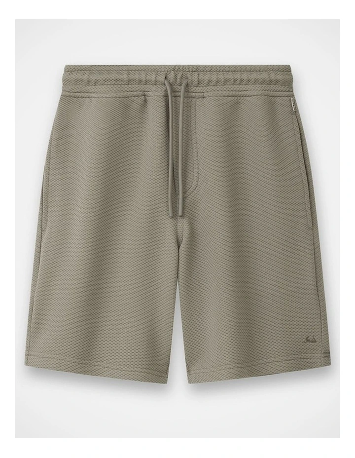 The Stansfeld Waffle Short - Gravel (8-16 yrs) image 1