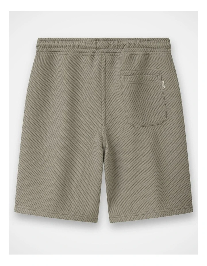 The Stansfeld Waffle Short - Gravel (8-16 yrs) image 3