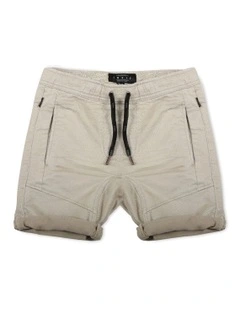 Arched Drifter Short (8-16 years) in Stone