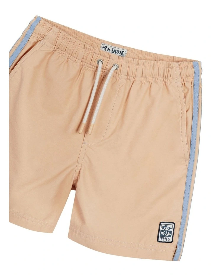 The All Day Stripe Swim Trunk (8-16 Years) in Sunflower image 2