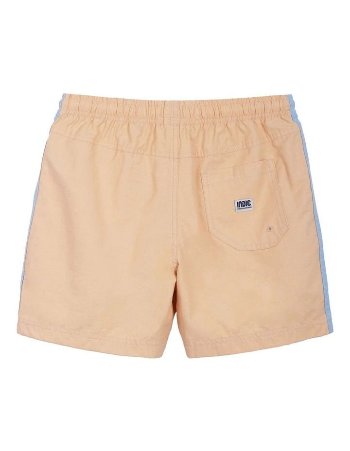 The All Day Stripe Swim Trunk (8-16 Years) in Sunflower image 3