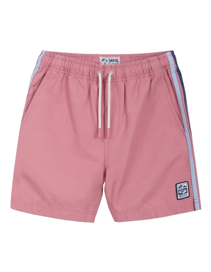The All Day Swim Trunk (3-7 Years) in Strawberry image 1