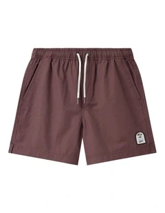 The All Day Swim Trunk - Dk Mauve (8-16 years)