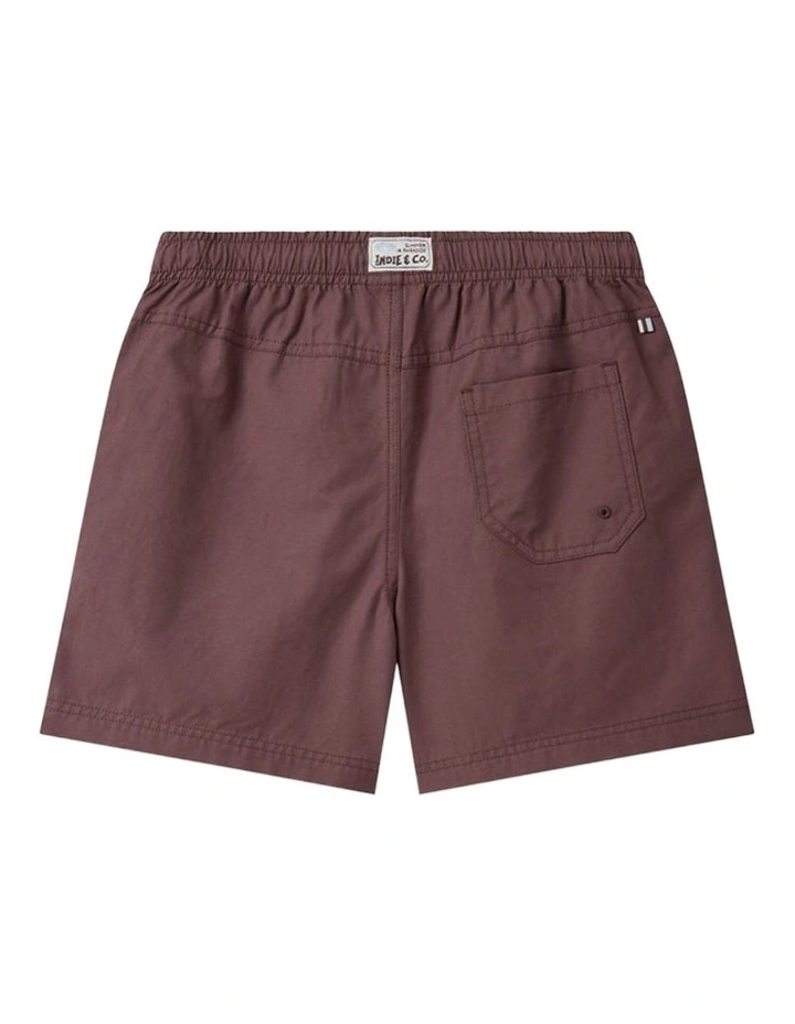 The All Day Swim Trunk - Dk Mauve (8-16 years) image 3