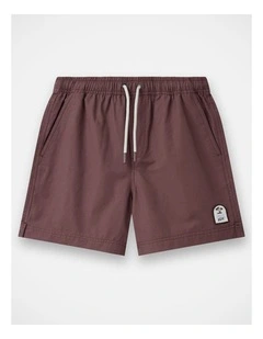 The All Day Swim Trunk - Dark Mauve (3-7 years)