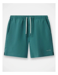 The La Paz Swim Trunk - Emerald Combo (3-7 yrs)