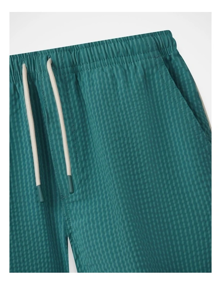 The La Paz Swim Trunk - Emerald Combo (3-7 yrs) image 2