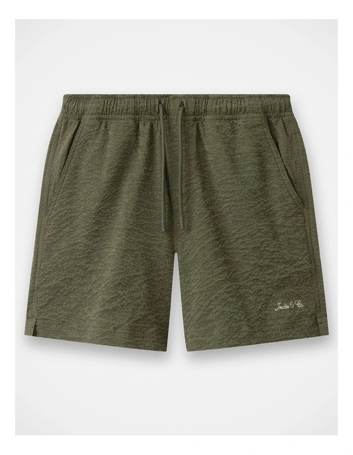 The Sonesta Swim Trunk - Khaki (8-16 yrs) image 1