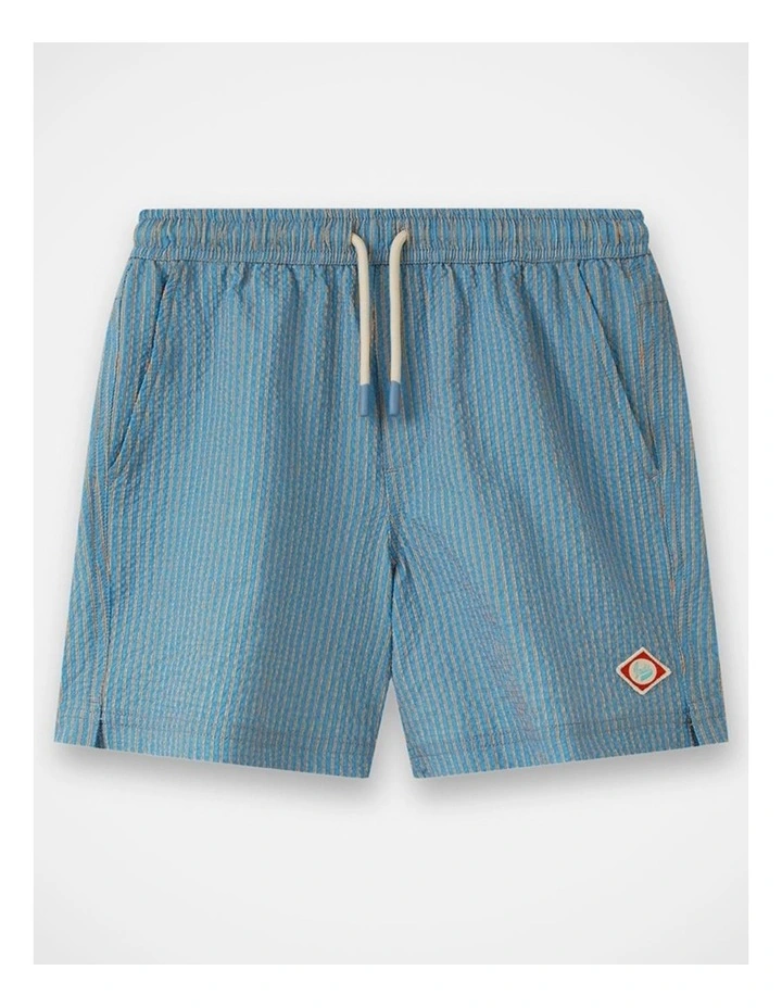 The Indie Pocono Swim Trunk - Mid Blue Combo (8-16 yrs) image 1