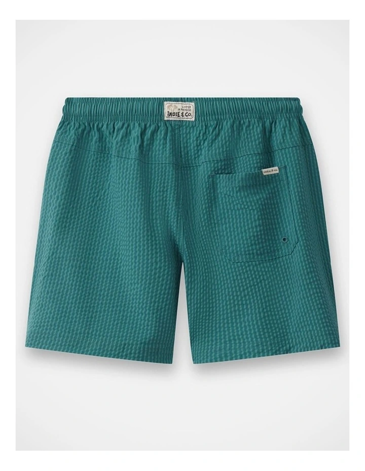The La Paz Swim Trunk - Emerald Combo (8-16 yrs) image 3