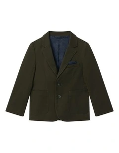 Junior Fit Peach Twill Jacket in Rosin