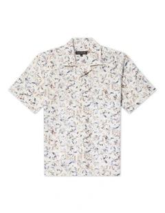 JUNIOR FIT CUBAN SHIRT TAN