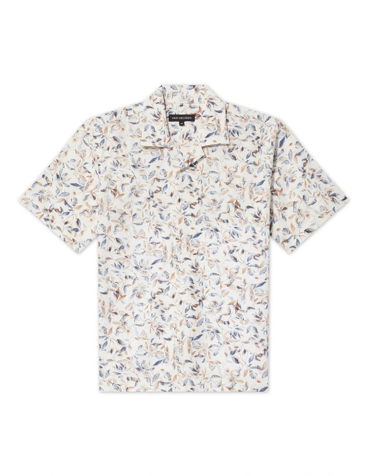 JUNIOR FIT CUBAN SHIRT TAN image 1