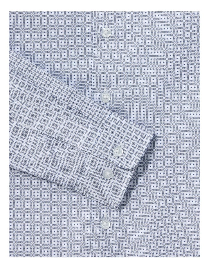 Junior Fit Chain Print Shirt in White image 2