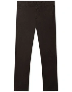 Youth Fit Brushed Oxford Pant In Black