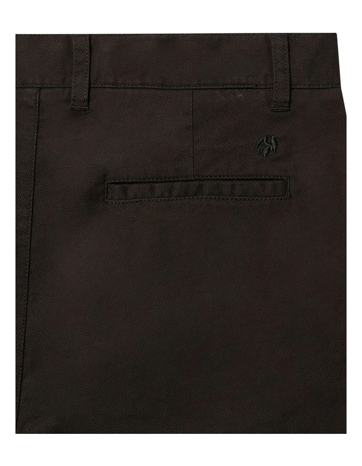 Junior Fit Brushed Oxford Pant In Black image 2