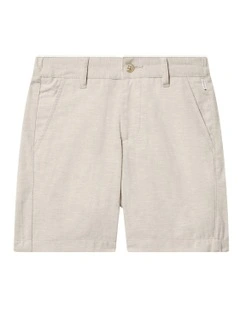 Easy Care Shorts in Tan
