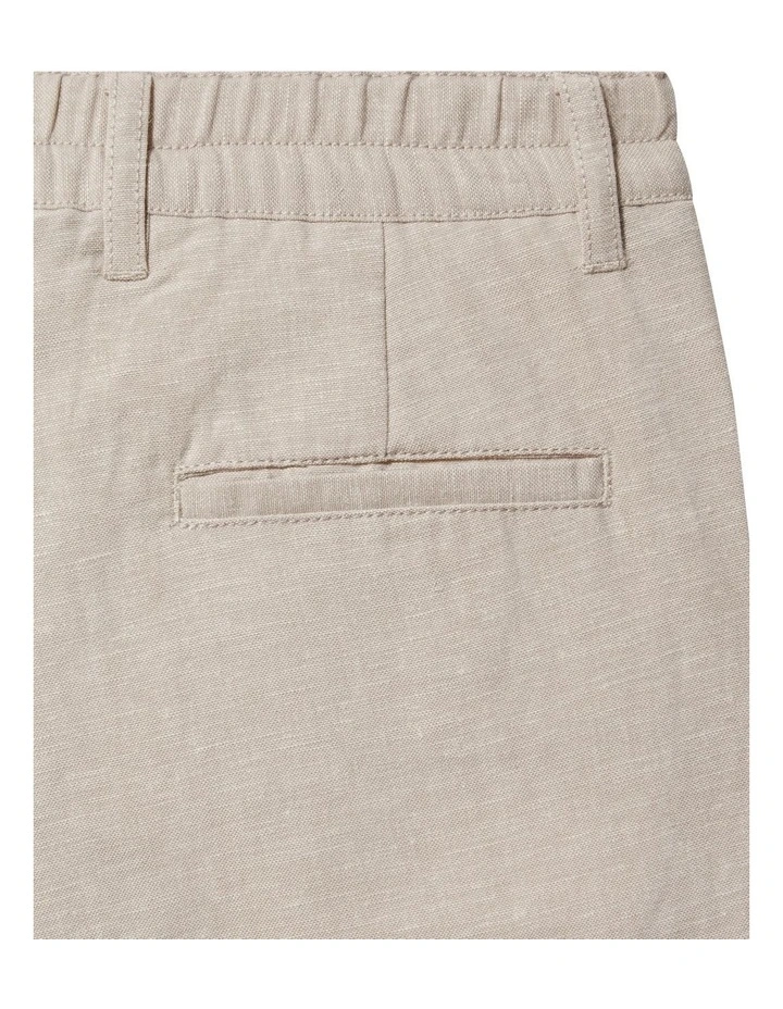 Easy Care Shorts in Tan image 2