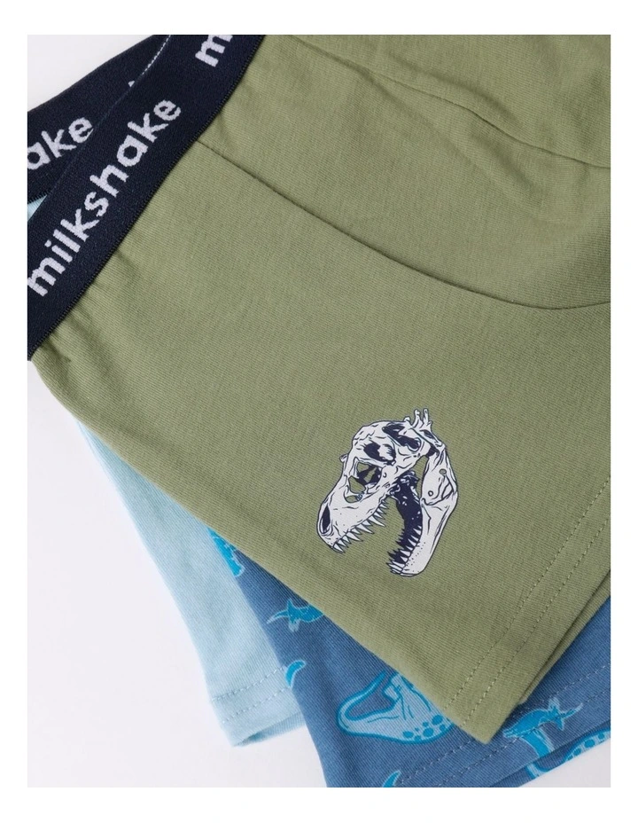 Dino Trunks 3 Pack in Multi image 2