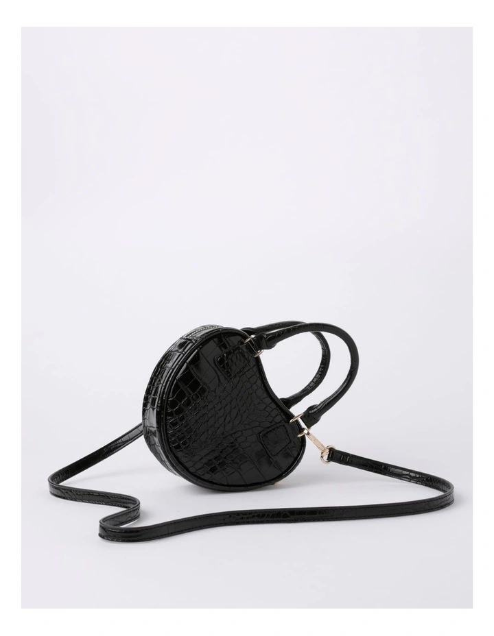 Heart Bag In Black image 2