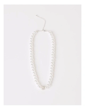 Pearl Necklace In Ivory