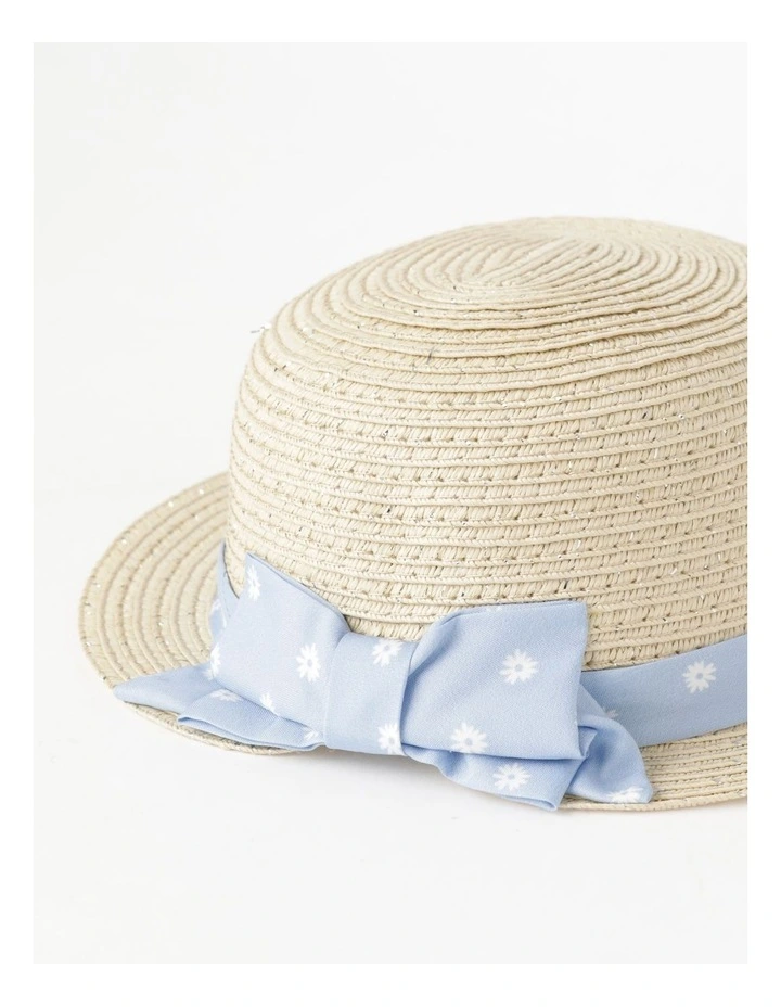 Straw Bonnet In Natural image 2