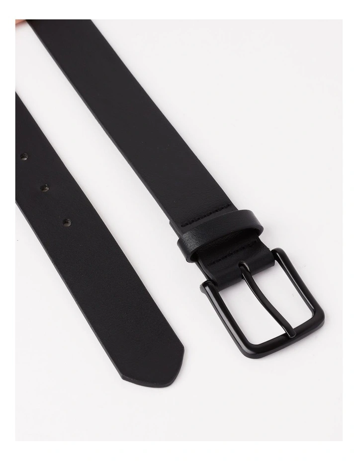 Formal PU Belt in Black image 2