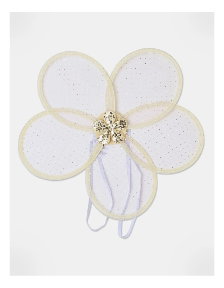 Daisy Wings & Tutu Set in Multi image 3
