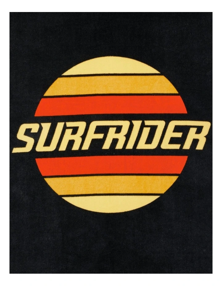 Placement Motif Flat Towel in Navy image 2