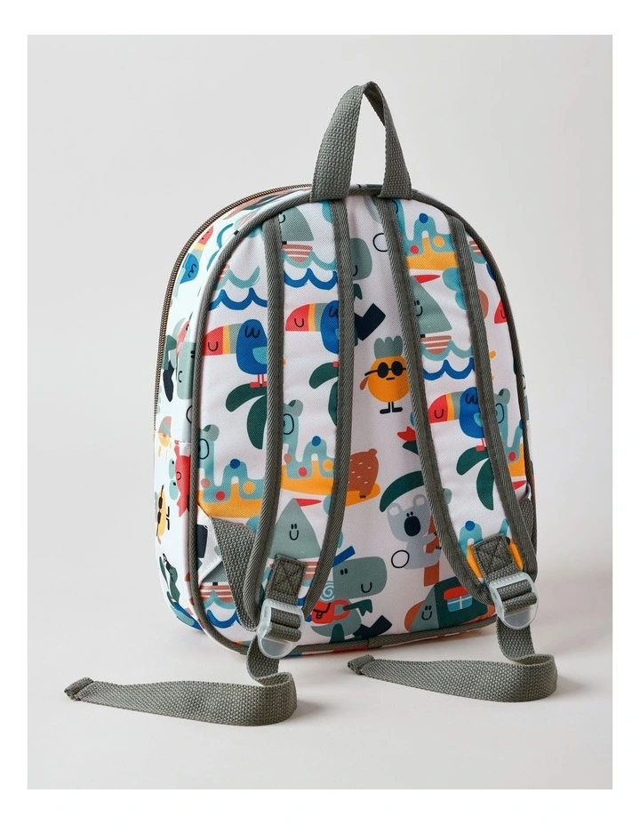 Kinder Backpack Animal in Multi image 3