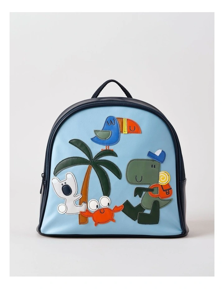 Character Backpack in Blue image 1
