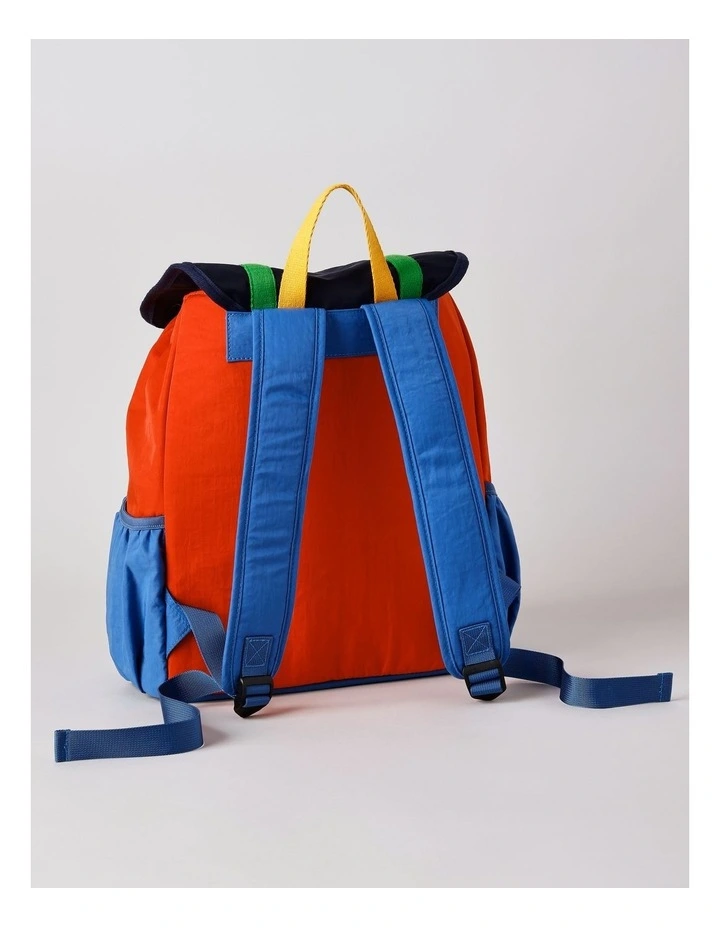Colourblock Boys Backpack in Multi image 3