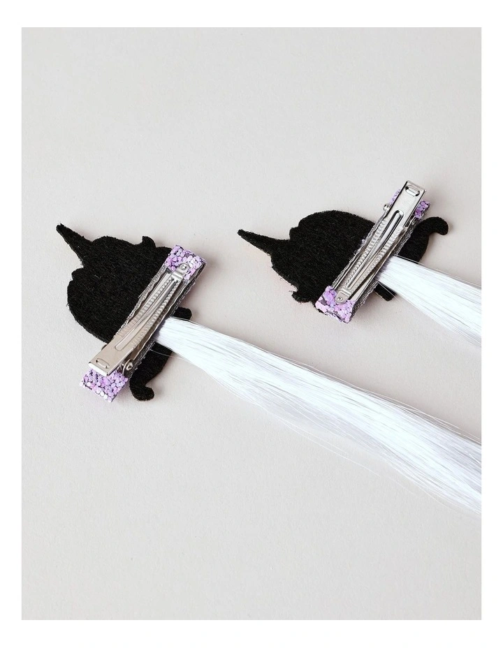 Unicorn Extension Hair Clips in Pink image 3