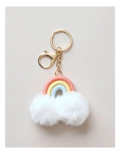 Rainbow Bag Charm in Multi
