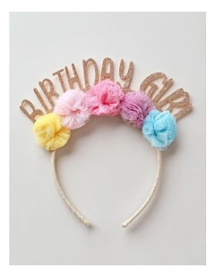 Birthday Headband in Multi