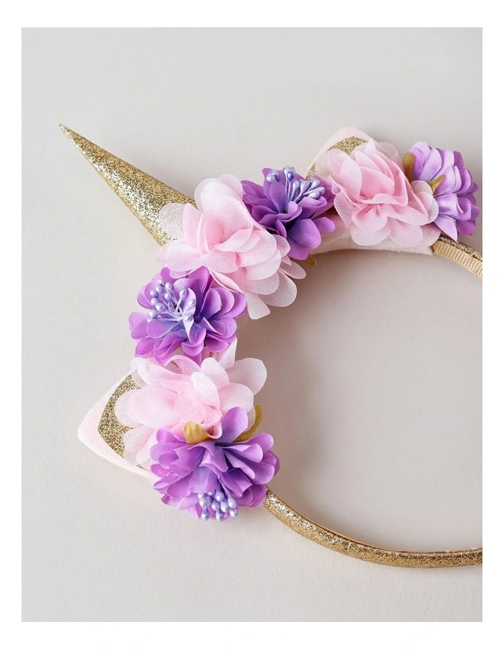 Unicorn Headband in Multi image 2