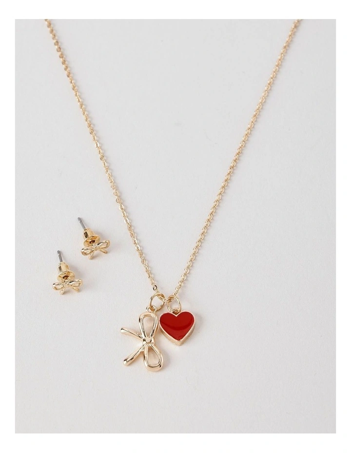Jewellery Bow Set in Gold image 2