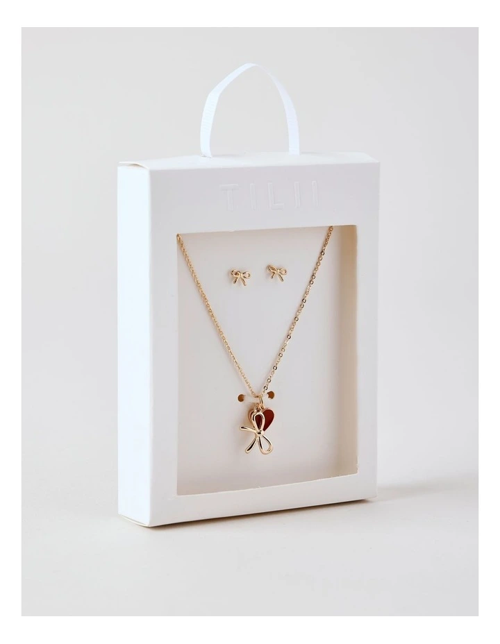 Jewellery Bow Set in Gold image 3