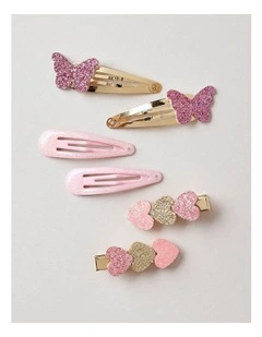 Milkshake Girls New Novelty Clips in Multi