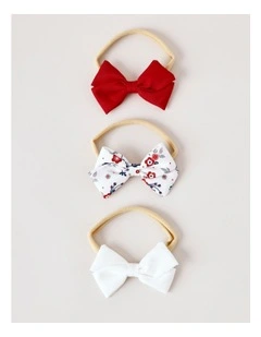 Sprout Girls Decorative Hair Bows in Multi