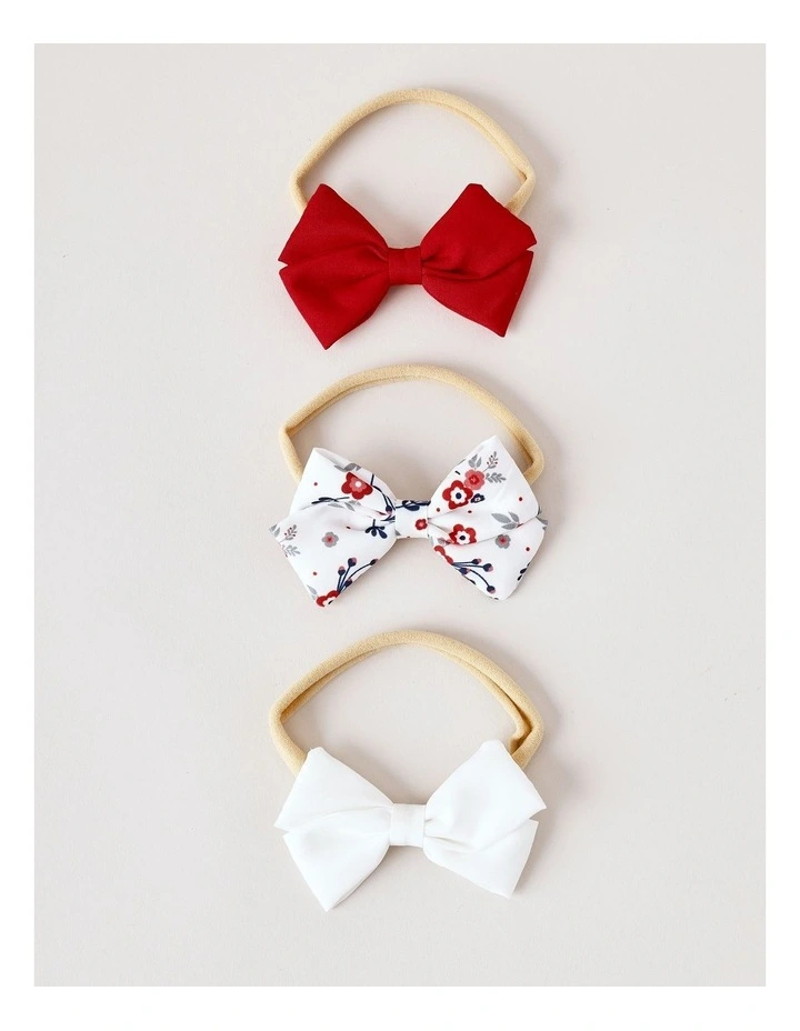 Sprout Girls Decorative Hair Bows in Multi image 1