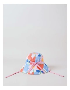Girl Sun Hat in Pink