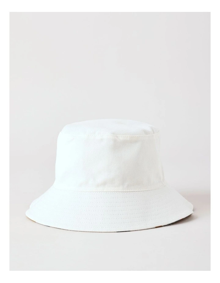 Boy Printed Bucket Hat with Dino in All Over Print image 2