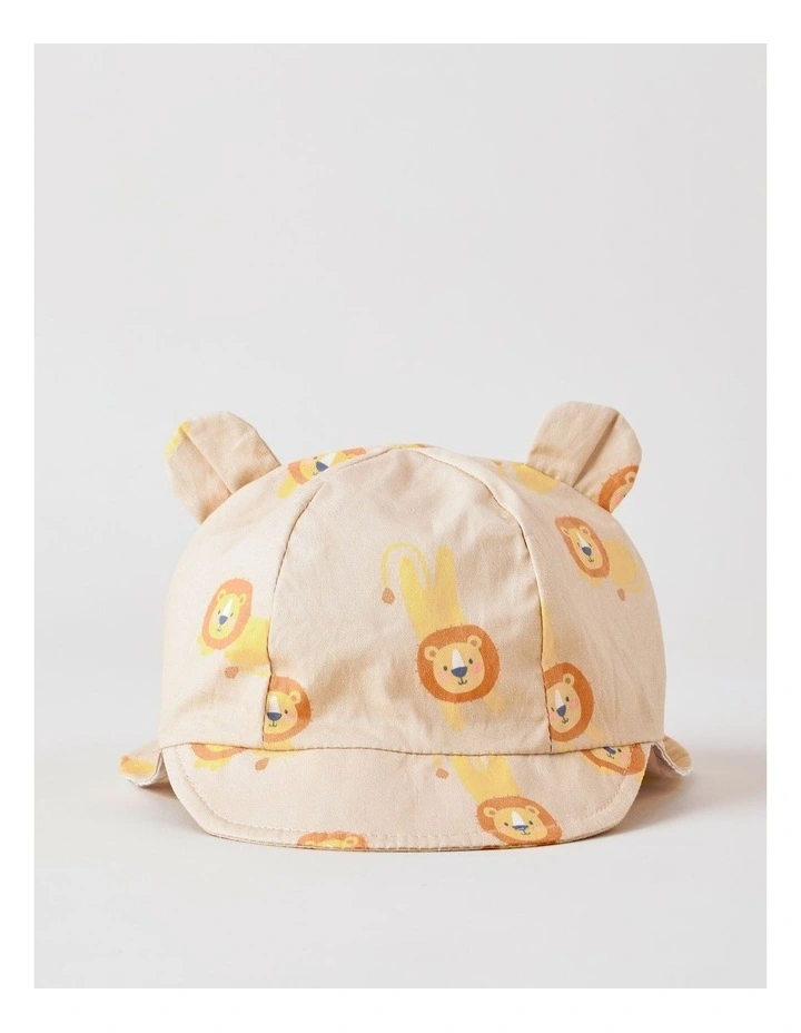 Legionnaires Hat in Lion Print image 1