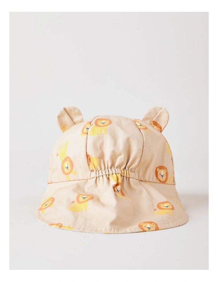 Legionnaires Hat in Lion Print image 4