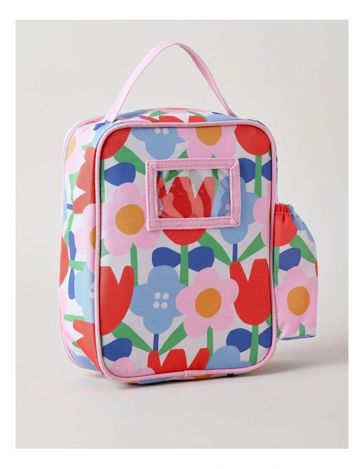 Lunch Bag Sunflower in Pink image 3