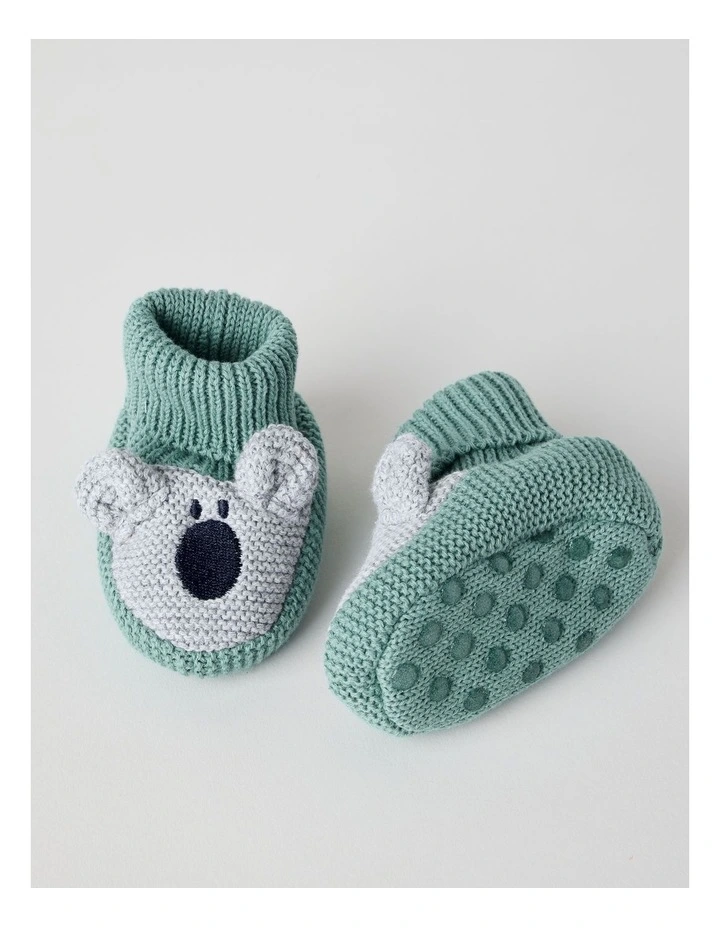 Koala Novelty Beanie in Sage image 2